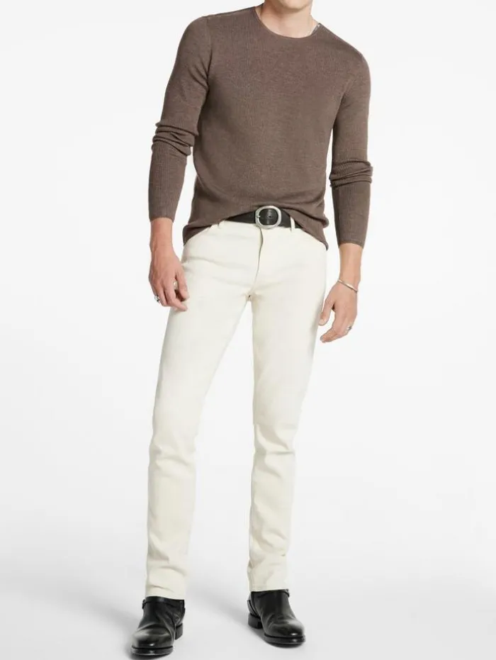 Flash Sale John Varvatos LEIRA CREWNECK SWEATER ELEPHANT