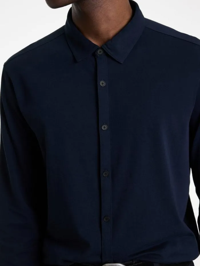 Clearance John Varvatos LEVI SHIRT NAVY