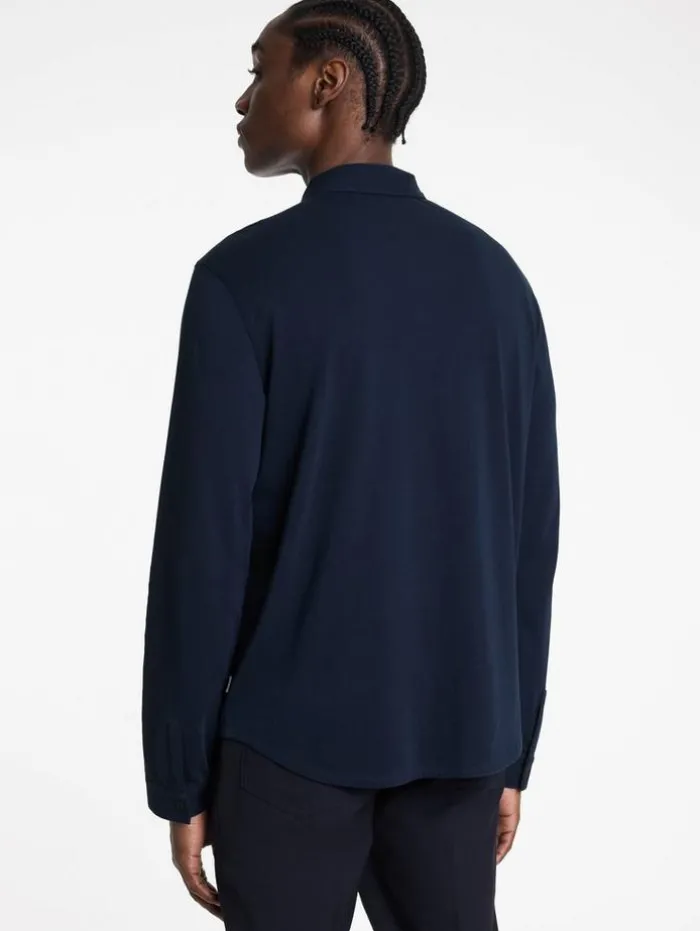 Clearance John Varvatos LEVI SHIRT NAVY