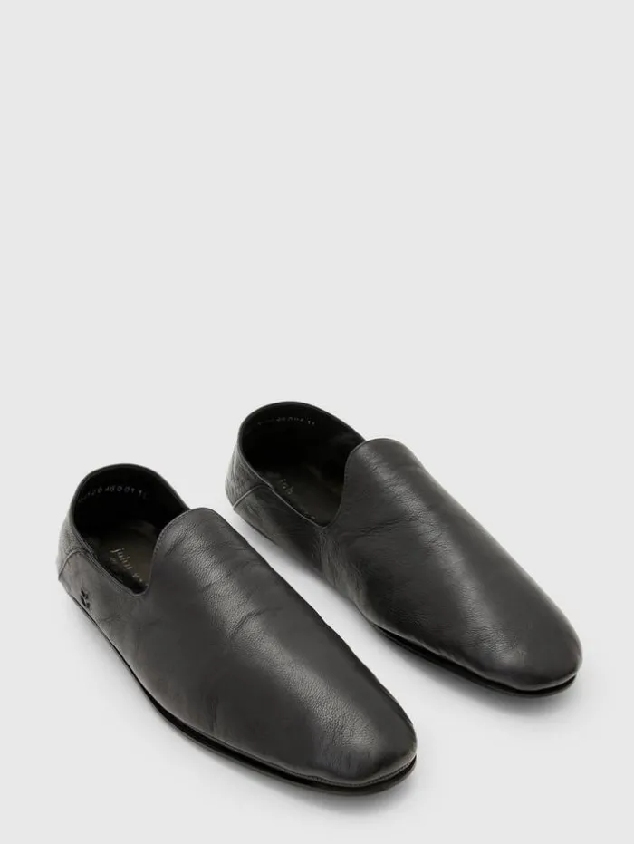 Fashion John Varvatos LODGE SLIP ON BLACK