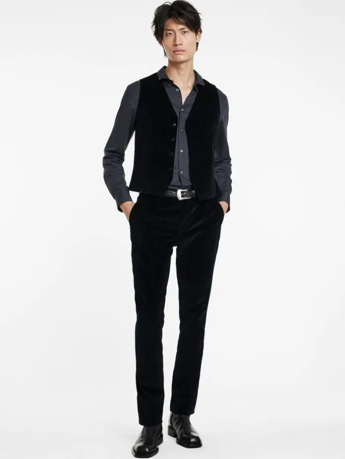 Fashion John Varvatos LOWA VEST BLACK