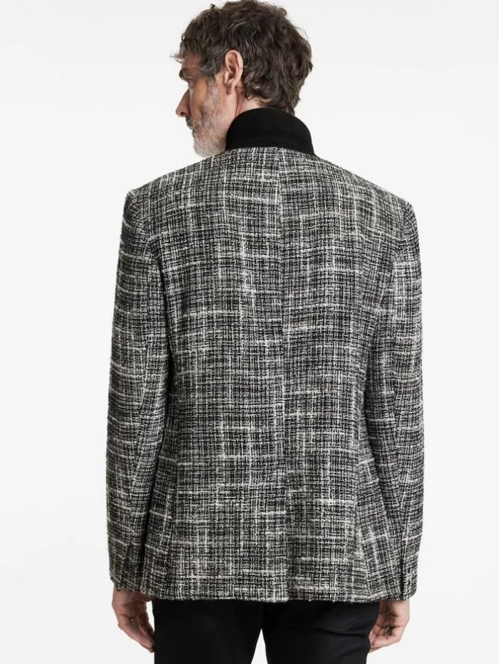 Cheap John Varvatos MADISON JACKET BLACK/WHITE