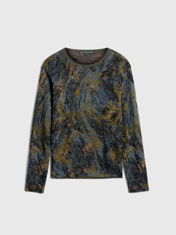 Flash Sale John Varvatos MORENA CREWNECK SWEATER AVOCADO