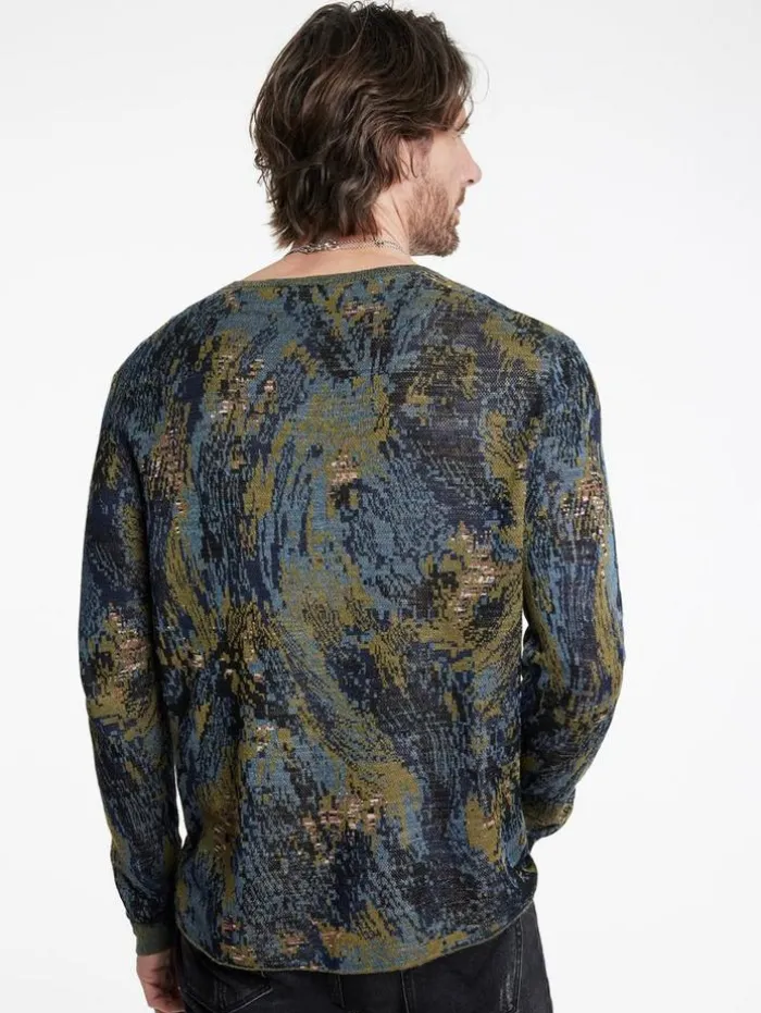 Flash Sale John Varvatos MORENA CREWNECK SWEATER AVOCADO