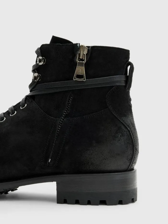 Cheap John Varvatos MOTO WORK BOOT CHARCOAL