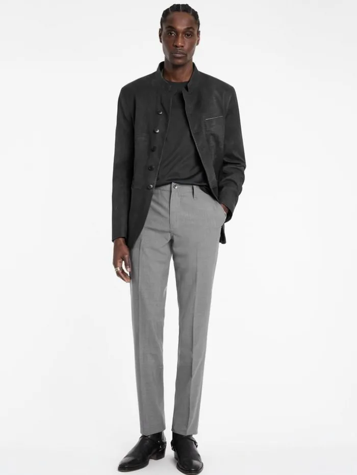 Flash Sale John Varvatos MOTOR CITY PANT BLK/OFFWHIT