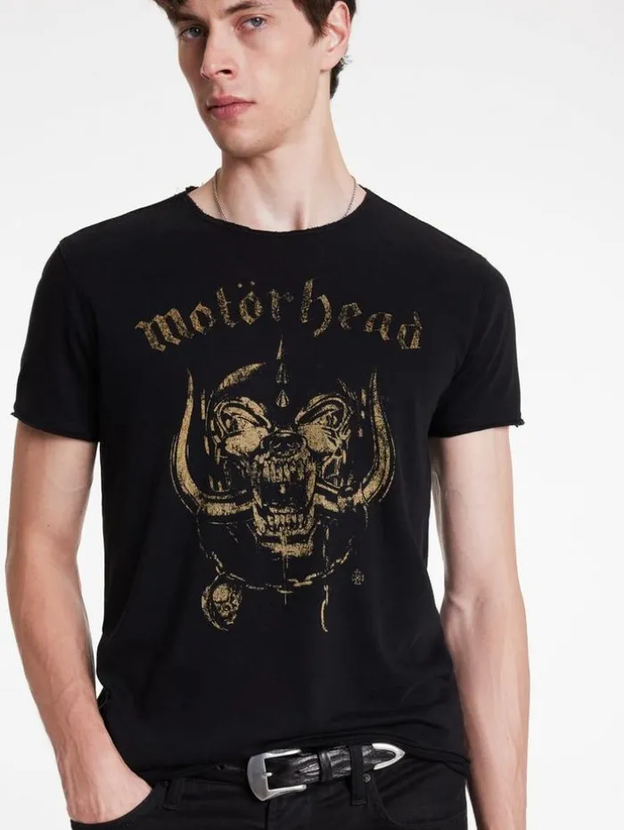 Outlet John Varvatos MOTORHEAD TEE BLACK