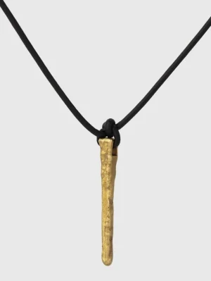 Cheap John Varvatos NAILS BRASS NECKLACE NOCOLOR