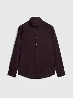 Best Sale John Varvatos ORCHARD SHIRT DARKPLUM