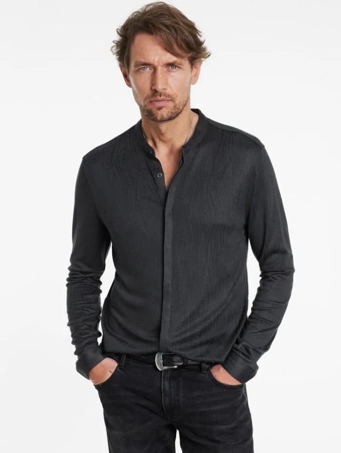 Store John Varvatos OTAVIO SHIRT BLACK