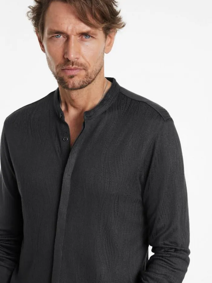 Store John Varvatos OTAVIO SHIRT BLACK