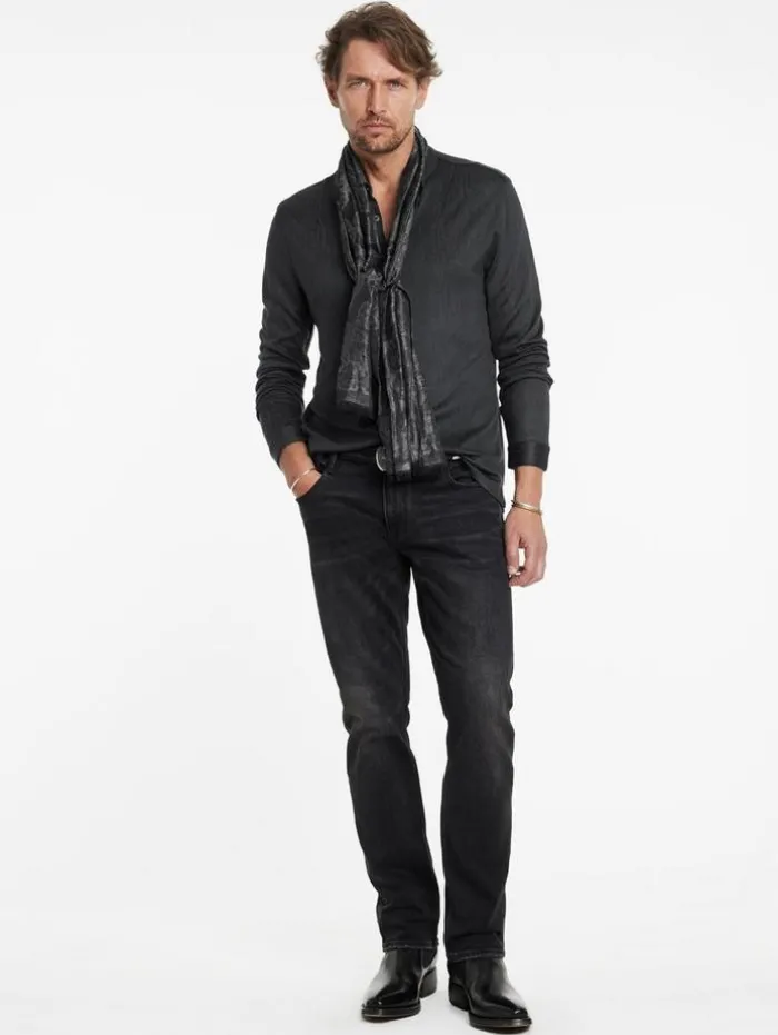 Store John Varvatos OTAVIO SHIRT BLACK