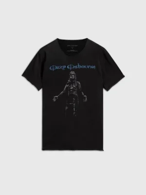 New John Varvatos OZZY OSBOURNE TEE BLACK