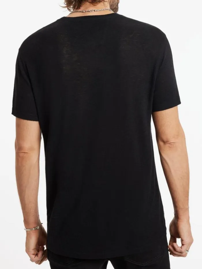 Sale John Varvatos PAINTED SKULL TEE BLACK