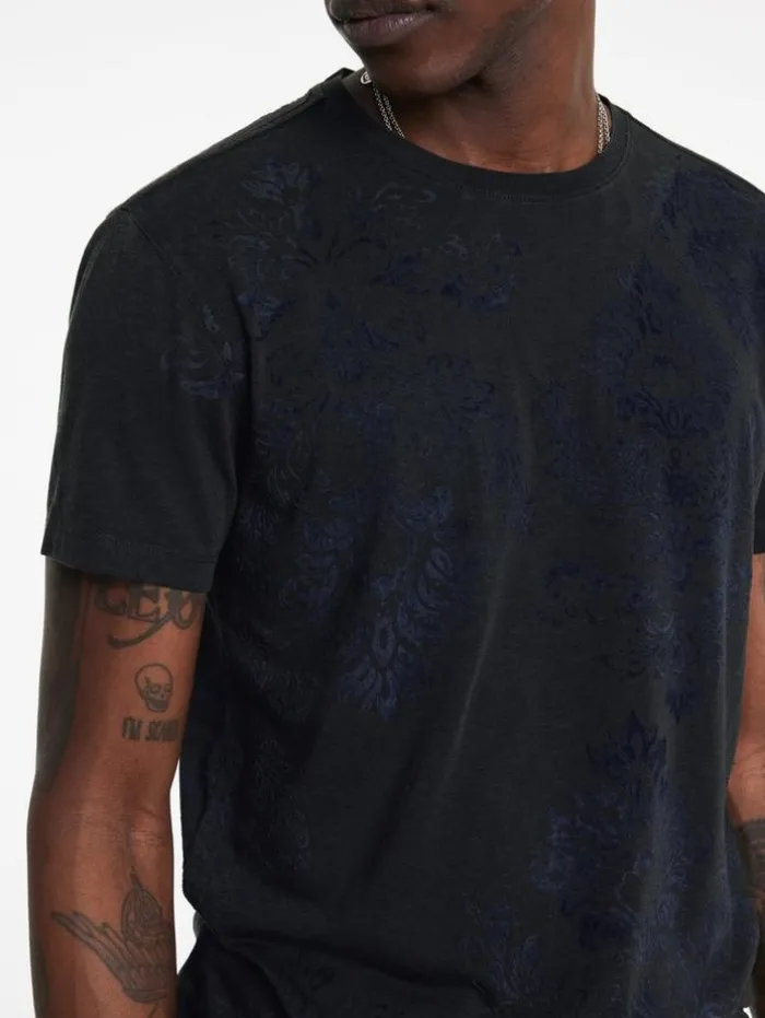 New John Varvatos PAISLEY TEE DRIEDSAGE