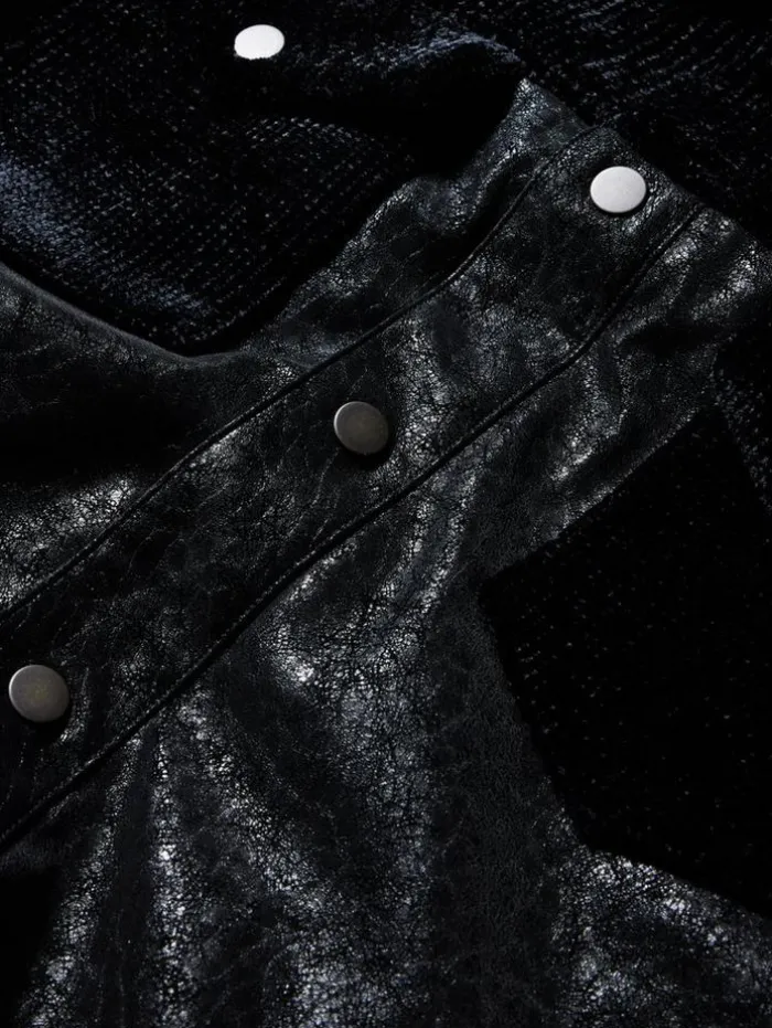 Discount John Varvatos PASSAIC TRUCKER JACKET BLACK