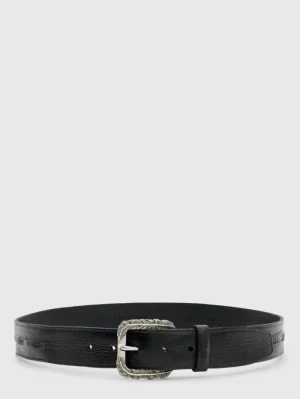 Flash Sale John Varvatos PERRY FEATHERED BELT LEAD