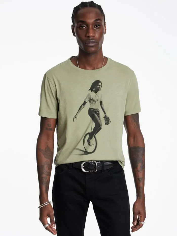 Clearance John Varvatos PETER TOSH TEE SAGEBRUSH