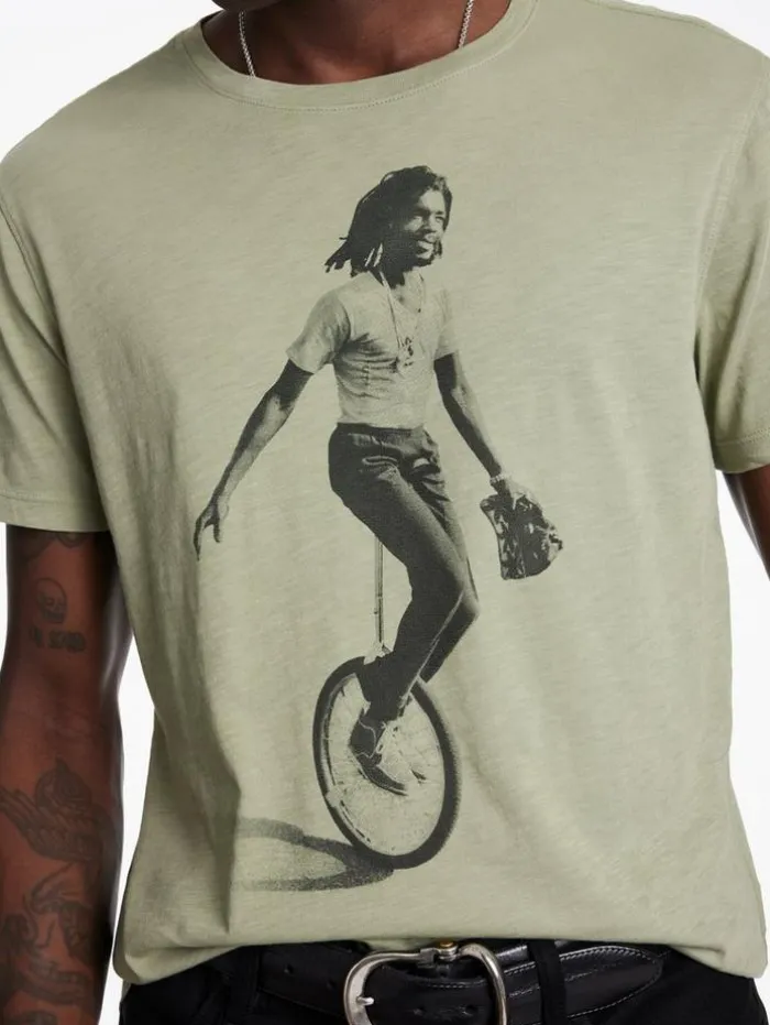 Clearance John Varvatos PETER TOSH TEE SAGEBRUSH