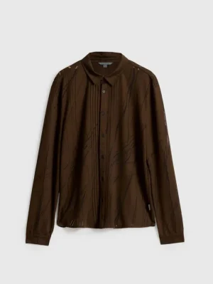 Cheap John Varvatos PHOENIX SHIRT CHOCOLATE