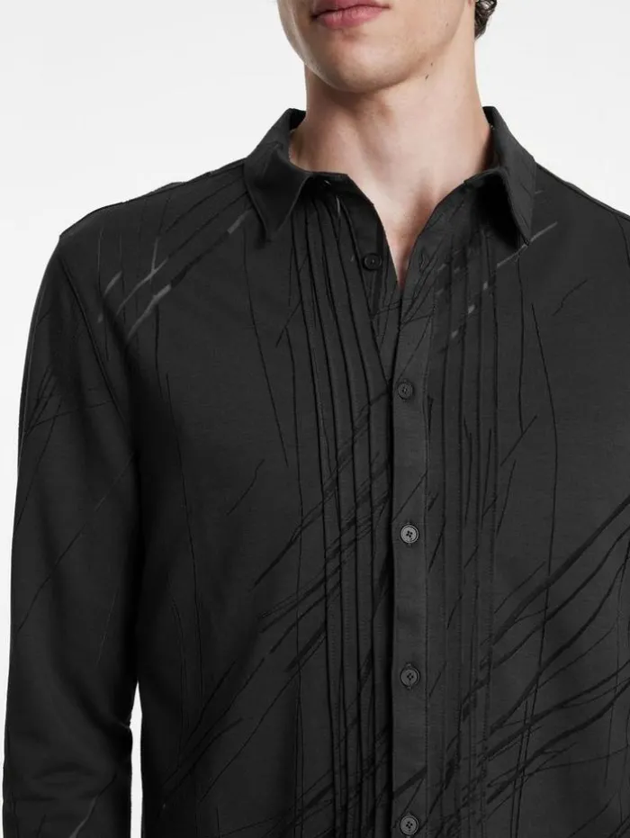 Cheap John Varvatos PHOENIX SHIRT CARBON