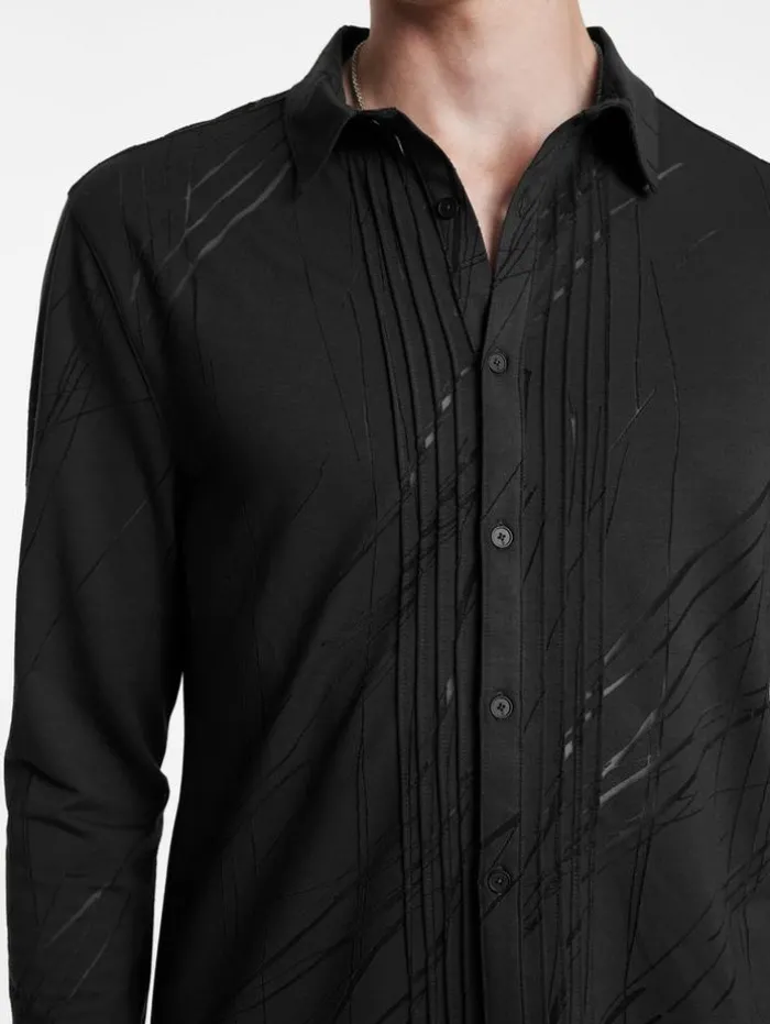 Cheap John Varvatos PHOENIX SHIRT CARBON