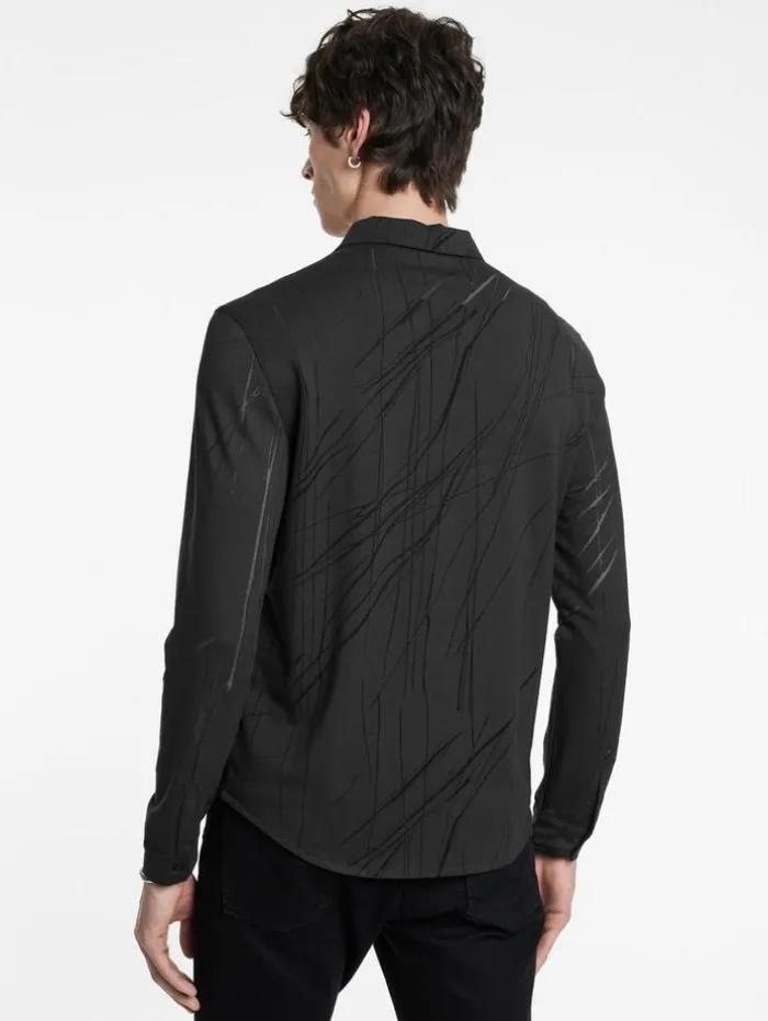 Cheap John Varvatos PHOENIX SHIRT CARBON