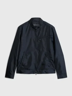 New John Varvatos RACER JACKET NAVY