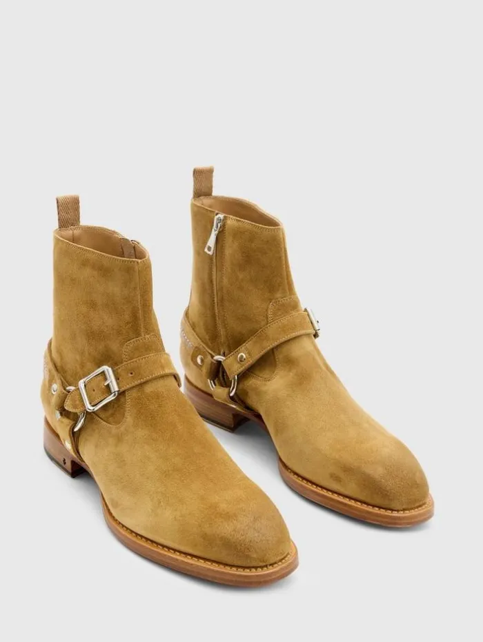 Best Sale John Varvatos REGENT HARNESS BOOT MILK/TAN
