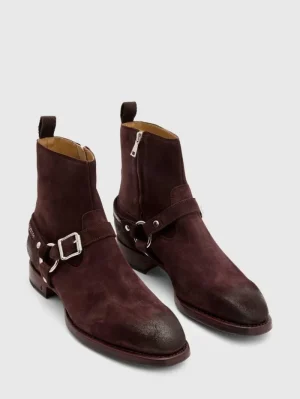 Cheap John Varvatos REGENT HARNESS BOOT OXBLOOD