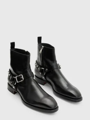 Best John Varvatos REGENT HARNESS BOOT BLACK