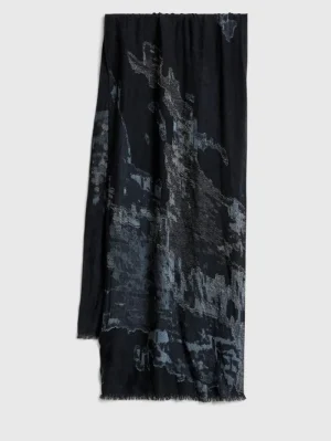 New John Varvatos RENO SCARF CARBON