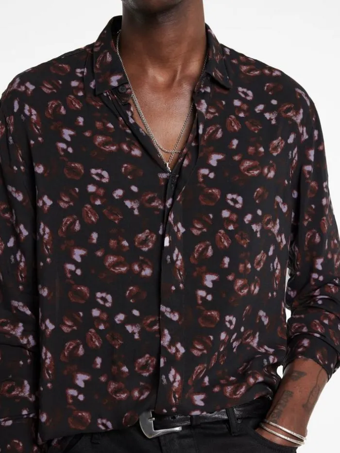 Cheap John Varvatos RODNEY SHIRT CARBON