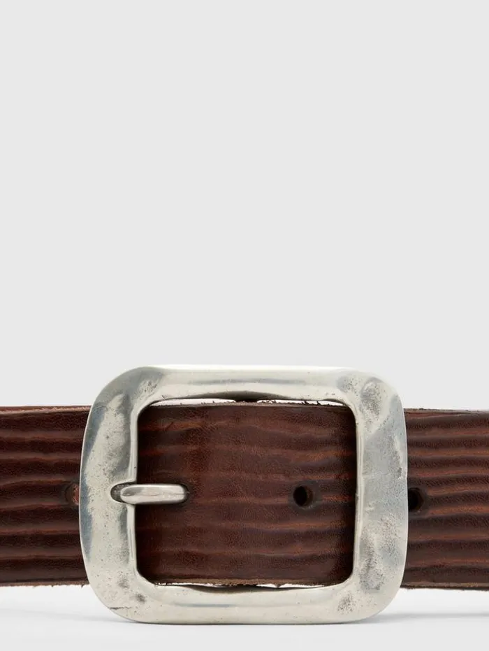 Fashion John Varvatos RUTLAND BELT WOODBROWN