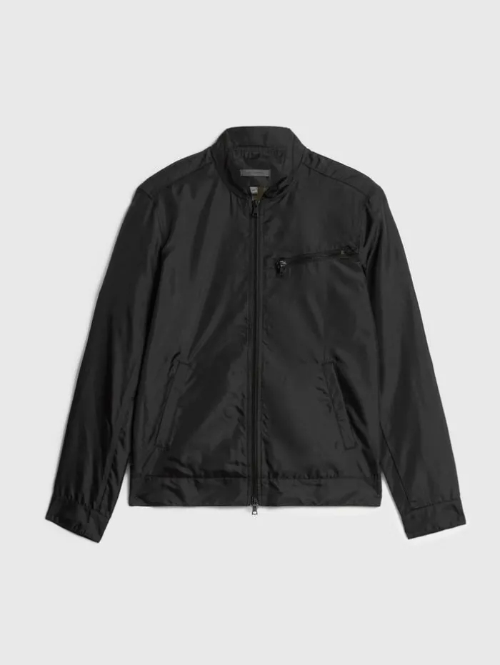 Discount John Varvatos RYAN RACER JACKET BLACK