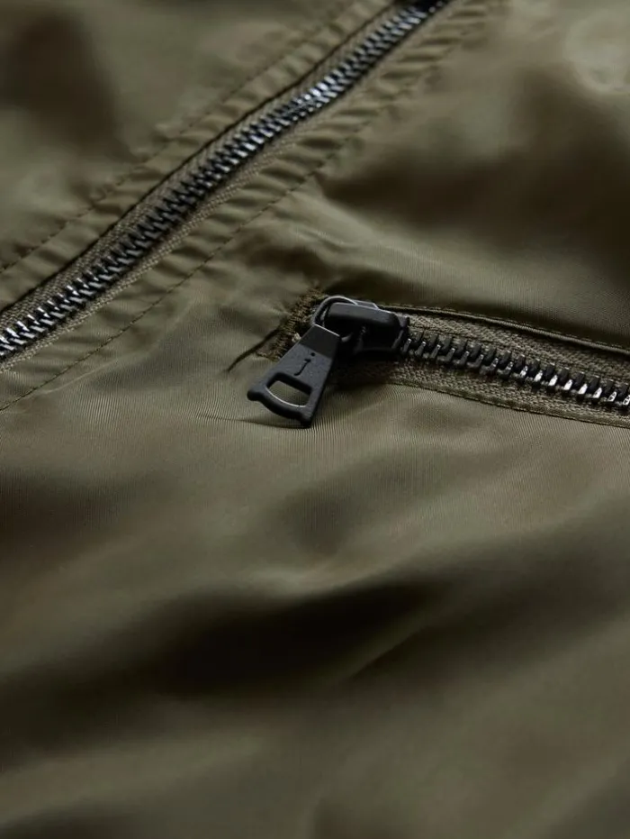 Flash Sale John Varvatos RYAN RACER JACKET OLIVE