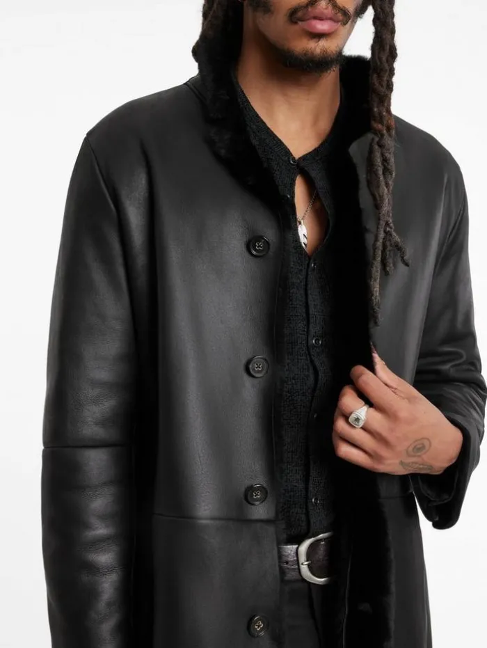 Online John Varvatos SICKLEN SHEARLING BLACK