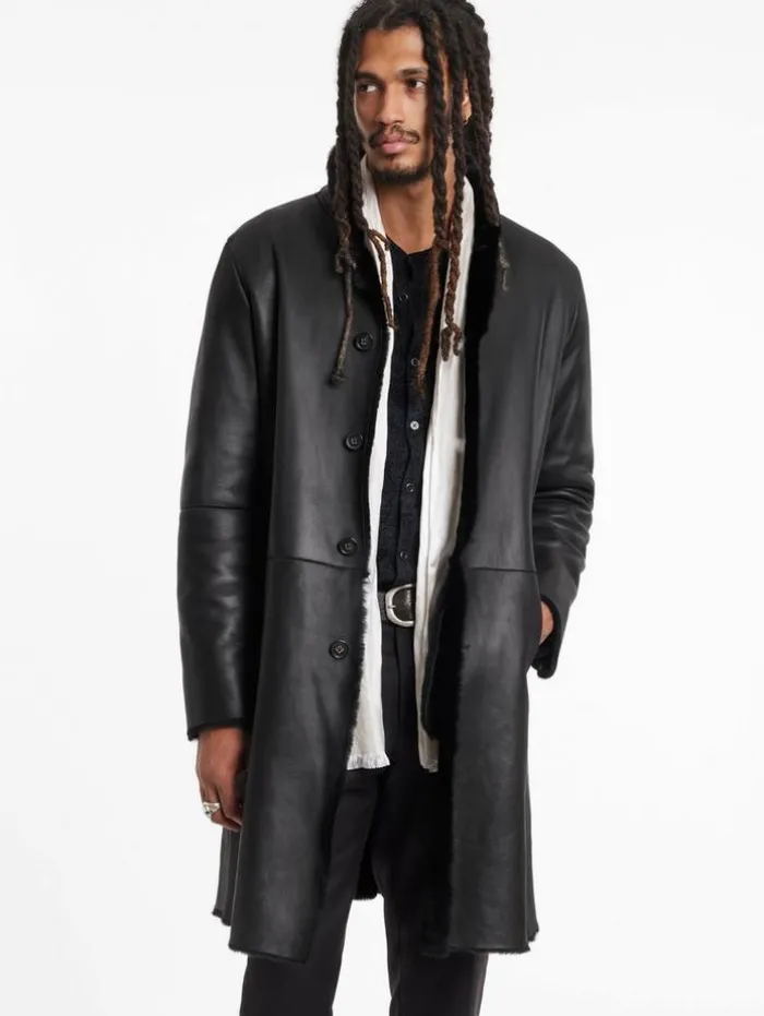 Online John Varvatos SICKLEN SHEARLING BLACK