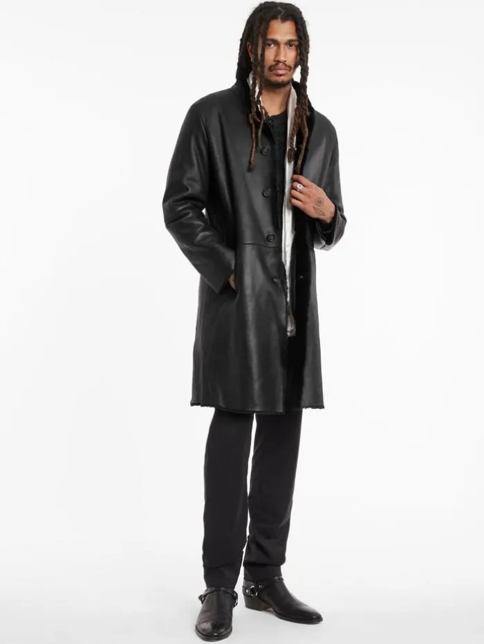Online John Varvatos SICKLEN SHEARLING BLACK