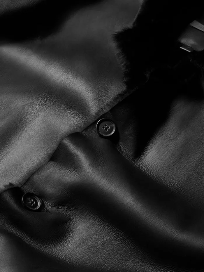 Online John Varvatos SICKLEN SHEARLING BLACK