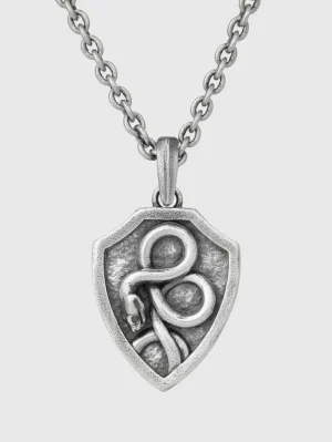 Online John Varvatos SNAKE SHIELD NECKLACE NOCOLOR