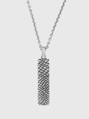 Online John Varvatos SNAKESKIN PENDANT NECKLACE NOCOLOR