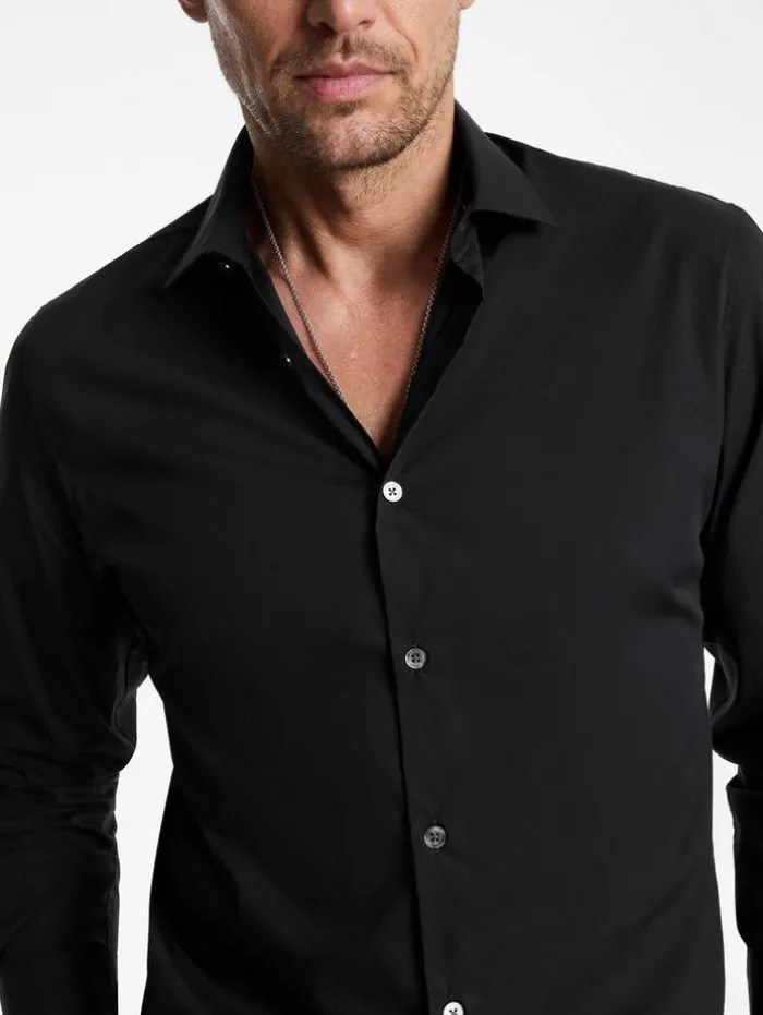 Hot John Varvatos STELLA DRESS SHIRT BLACK