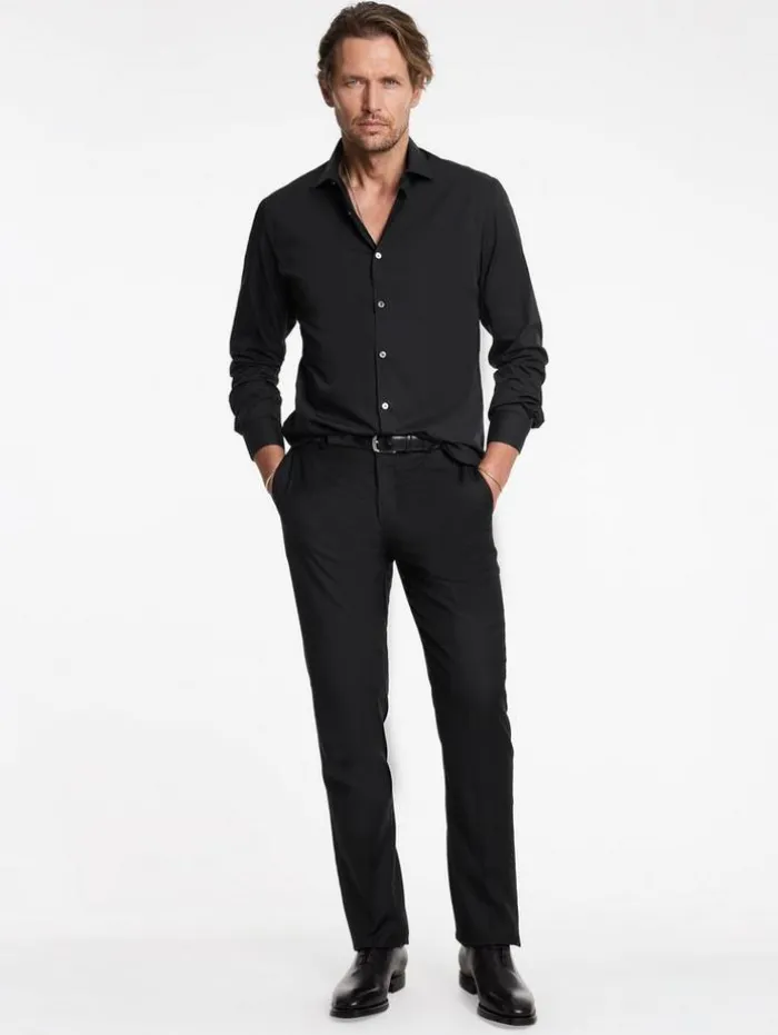Hot John Varvatos STELLA DRESS SHIRT BLACK