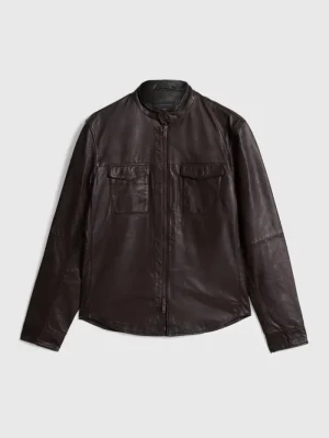 Online John Varvatos STEVE SHIRT JACKET CHOCOLATE