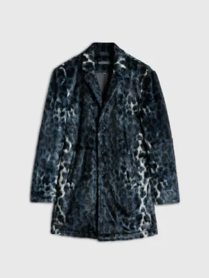 Clearance John Varvatos TEMPLETON TOP COAT NAVY