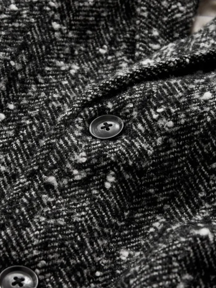 Discount John Varvatos TEMPLETON TOP COAT CHARCOALGREY