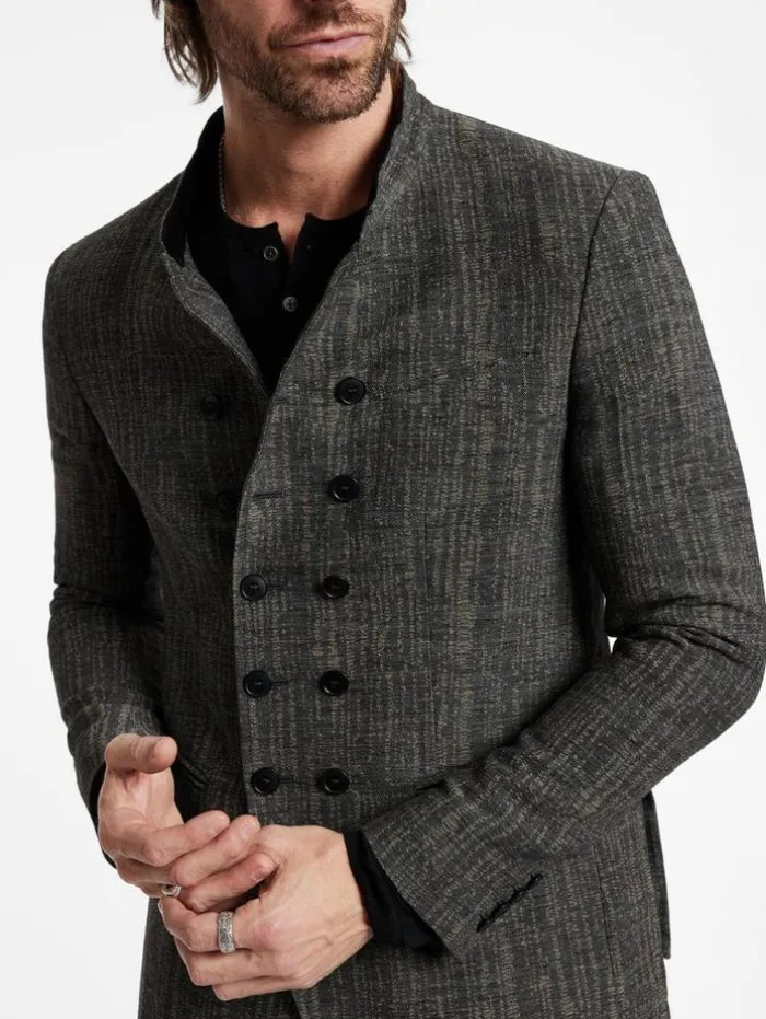 Outlet John Varvatos UPSON JACKET DRILLOLIVE