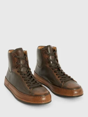 Fashion John Varvatos WOOSTER ARTISAN HIGH TOP WALNUT