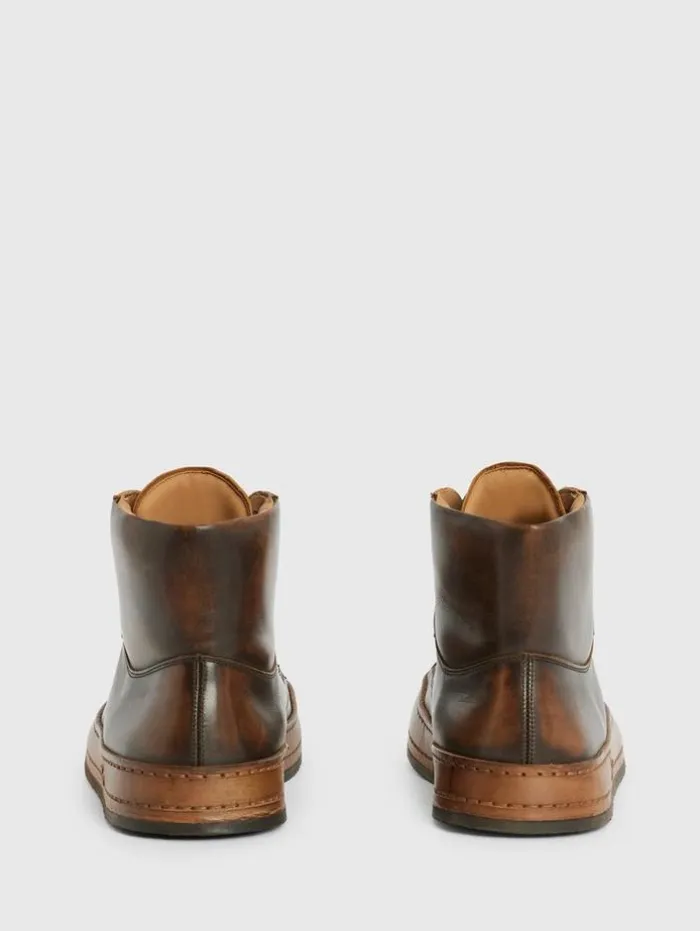 Fashion John Varvatos WOOSTER ARTISAN HIGH TOP WALNUT